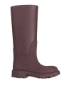 Burberry Prorsum Woman Boot Plum Size 8 Rubber In Pink