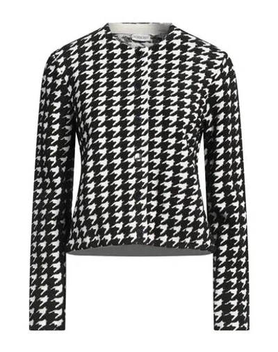 Burberry Prorsum Woman Cardigan Black Size L Polyester, Viscose, Polyamide, Elastane