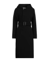 Burberry Prorsum Woman Coat Black Size 10 Wool, Cashmere