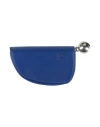 Burberry Prorsum Woman Coin Purse Blue Size - Lambskin In Blue