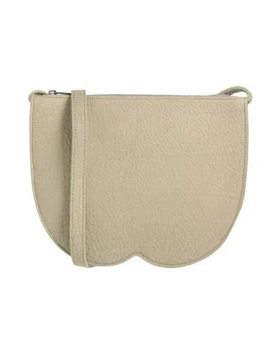 Burberry Prorsum Woman Cross-body Bag Sage Green Size - Calfskin In Gray