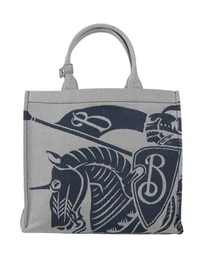 Burberry Prorsum Woman Handbag Blue Size - Cotton, Polyester