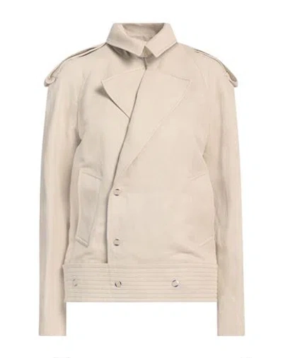 Burberry Prorsum Woman Jacket Beige Size 4 Cellulose, Viscose