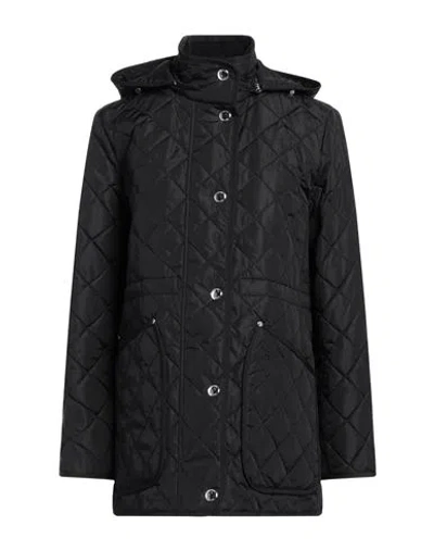 Burberry Prorsum Woman Jacket Black Size Xs Polyamide, Cotton In Black