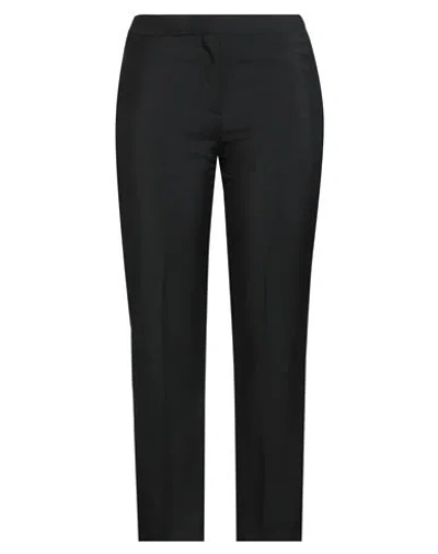 Burberry Prorsum Woman Pants Black Size 8 Mohair Wool, Virgin Wool