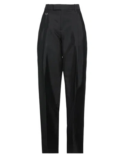 Burberry Prorsum Woman Pants Black Size 6 Virgin Wool, Silk