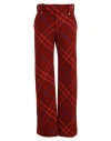 Burberry Prorsum Woman Pants Red Size 6 Virgin Wool In Red