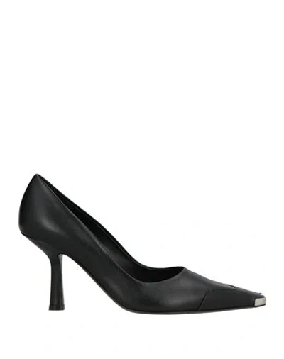 Burberry Prorsum Woman Pumps Black Size 9.5 Leather