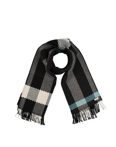Burberry Prorsum Woman Scarf Charcoal Size - Wool In Gray