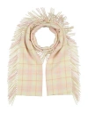 Burberry Prorsum Woman Scarf Pastel Yellow Size - Cashmere In Yellow