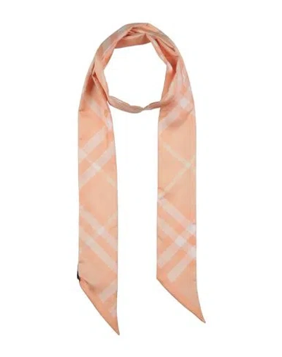 Burberry Prorsum Woman Scarf Salmon Pink Size - Silk