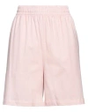 Burberry Prorsum Woman Shorts & Bermuda Shorts Pink Size S Cotton