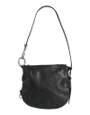 Burberry Prorsum Woman Shoulder Bag Black Size - Leather In Black