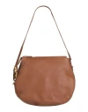 Burberry Prorsum Woman Shoulder Bag Camel Size - Calfskin