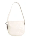 Burberry Prorsum Woman Shoulder Bag Ivory Size - Leather In White