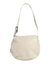 Burberry Prorsum Woman Shoulder Bag Ivory Size - Leather In White