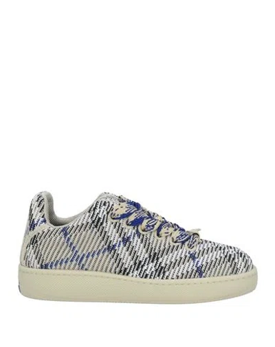 Burberry Prorsum Woman Sneakers Beige Size 8 Textile Fibers
