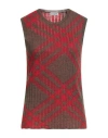 Burberry Prorsum Woman Sweater Red Size M Polyamide, Mohair Wool, Wool