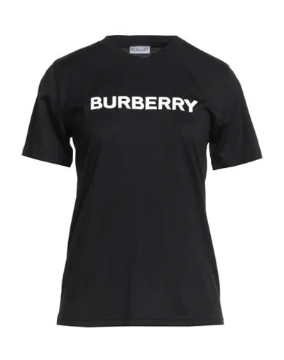 Burberry Prorsum Woman T-shirt Black Size Xs Cotton, Elastane