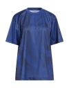 Burberry Prorsum Woman T-shirt Blue Size M Polyester, Polyamide, Elastane In Blue