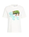 Burberry Prorsum Woman T-shirt White Size M Cotton In White