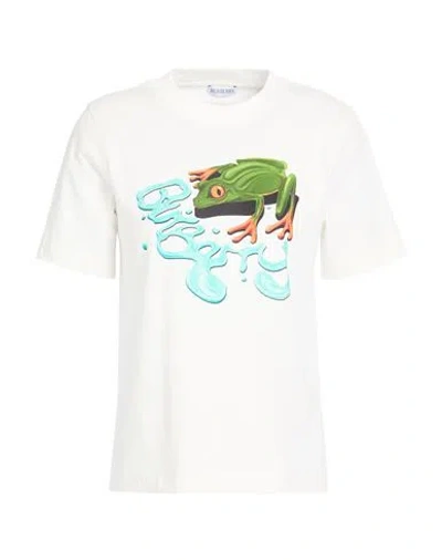 Burberry Prorsum Woman T-shirt White Size M Cotton
