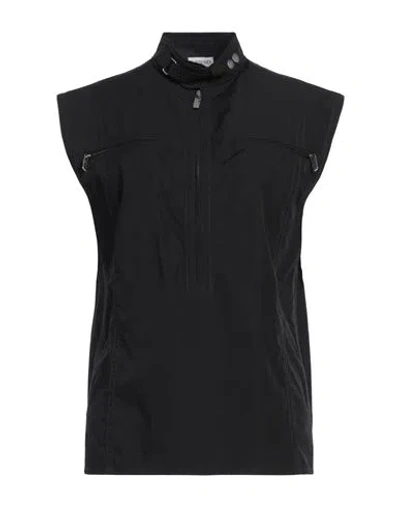 Burberry Prorsum Woman Top Black Size 8 Cotton