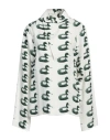 Burberry Prorsum Woman Top White Size 8 Viscose In White
