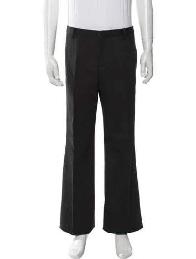 Pre-owned Burberry Prorsum Wool Dress Pants In Grey