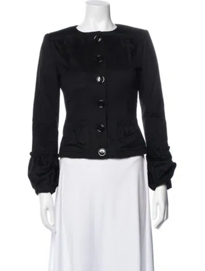 Pre-owned Burberry Prorsum Wool Jacket In Black