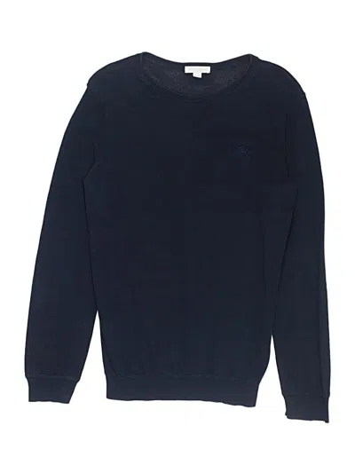 Pre-owned Burberry Kids' Pullover Sweater In Blue