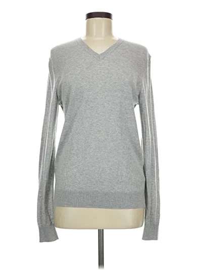 Pre-owned Burberry Pullover Sweater In Gray
