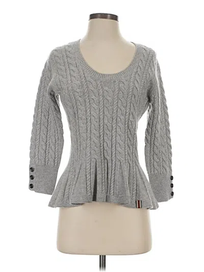 Pre-owned Burberry Pullover Sweater In Gray