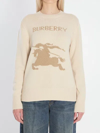 BURBERRY PULLOVER WITH LOGO