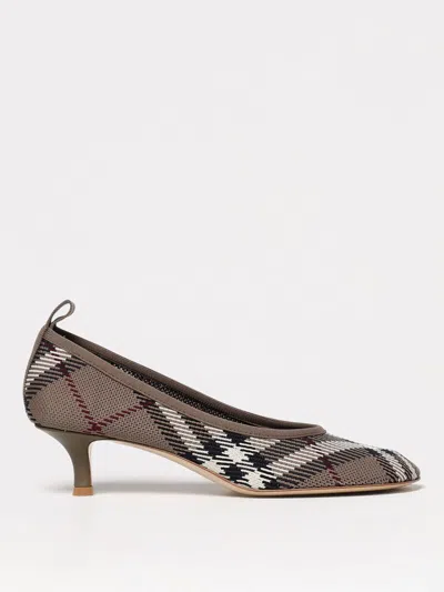 BURBERRY PUMPS BURBERRY WOMAN COLOR DOVE GREY,G61492073