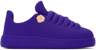Burberry Purple Bubble Sneakers In Knight