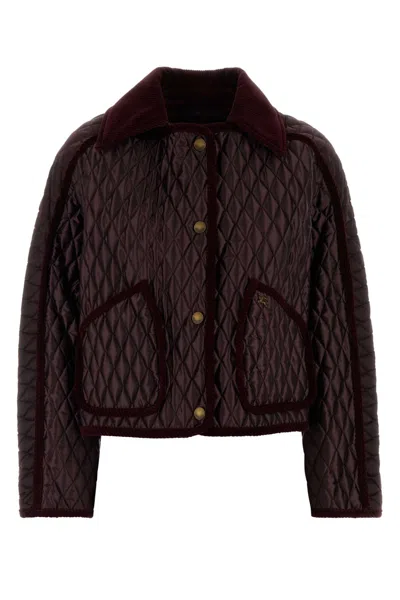 BURBERRY PURPLE NYLON JACKET