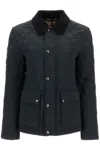 BURBERRY BURBERRY QUILTED B SHIELD JACKET