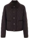 Burberry Black Dorset Down Jacket In Brown