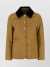 Burberry Dranefeld Quilted Jacket In Brown