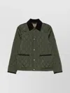 Burberry Cropped Quilted Jacket