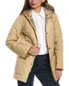 Burberry Quilted Bromley Parka In Brown