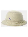 Burberry Quilted Bucket Hat In Beige