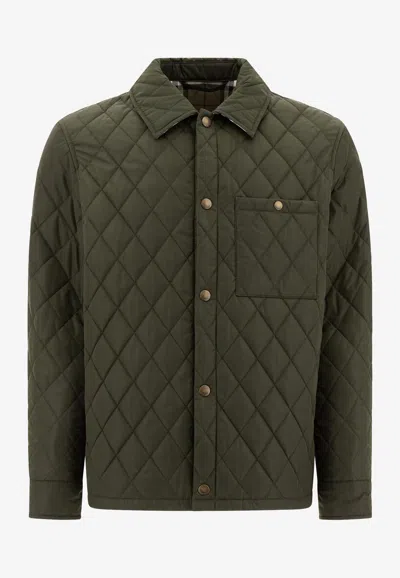 Burberry Quilted Buttoned Jacket