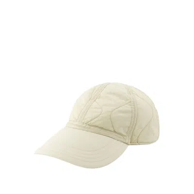 Burberry Quilted Cap - Nylon - Beige In Neutrals