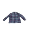Burberry Quilted Casual Jacket In Blue
