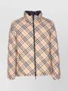 Burberry Snowdon Traditional Check Reversible Jacket In Brown