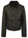 Burberry Quilts Jacket In Shale