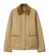 Burberry Dorset Quilted Nylon Jacket In Animal Print