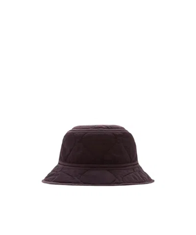 Burberry Quilted Fisherman's Hat In Black